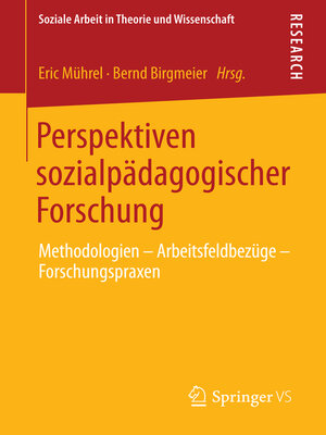 cover image of Perspektiven sozialpädagogischer Forschung